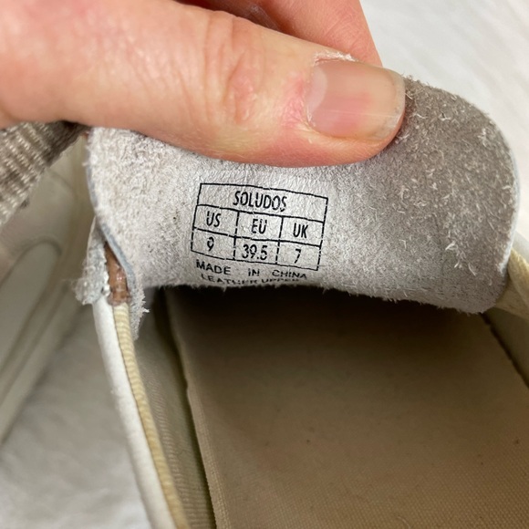 Soludos Ibiza Stay Cool Embroidered Sunrise Rainbow Sneakers 9 - Picture 11 of 13